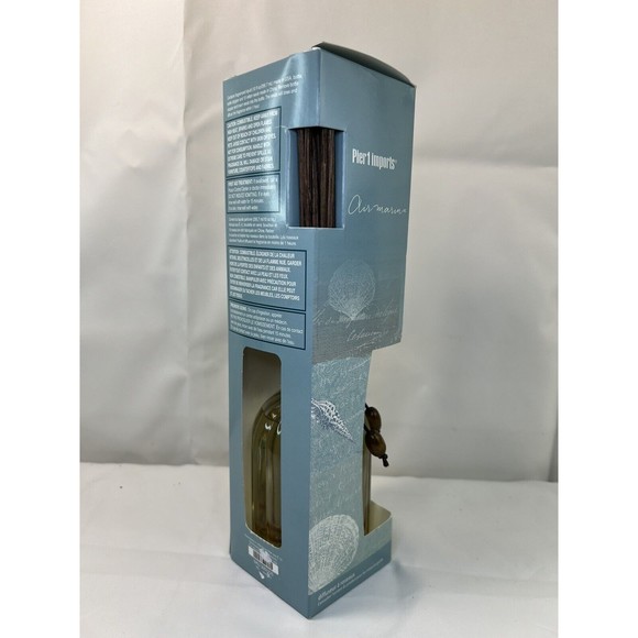 PIER 1 ONE IMPORTS Reed Diffuser SEA AIR (Jasmine Lilac Gardenia) 10 oz SEALED - Picture 4 of 7